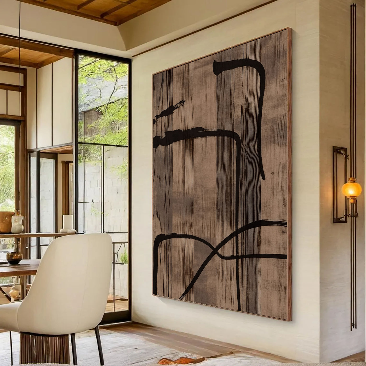 Bold Line Dynamics | Earthy Contrast