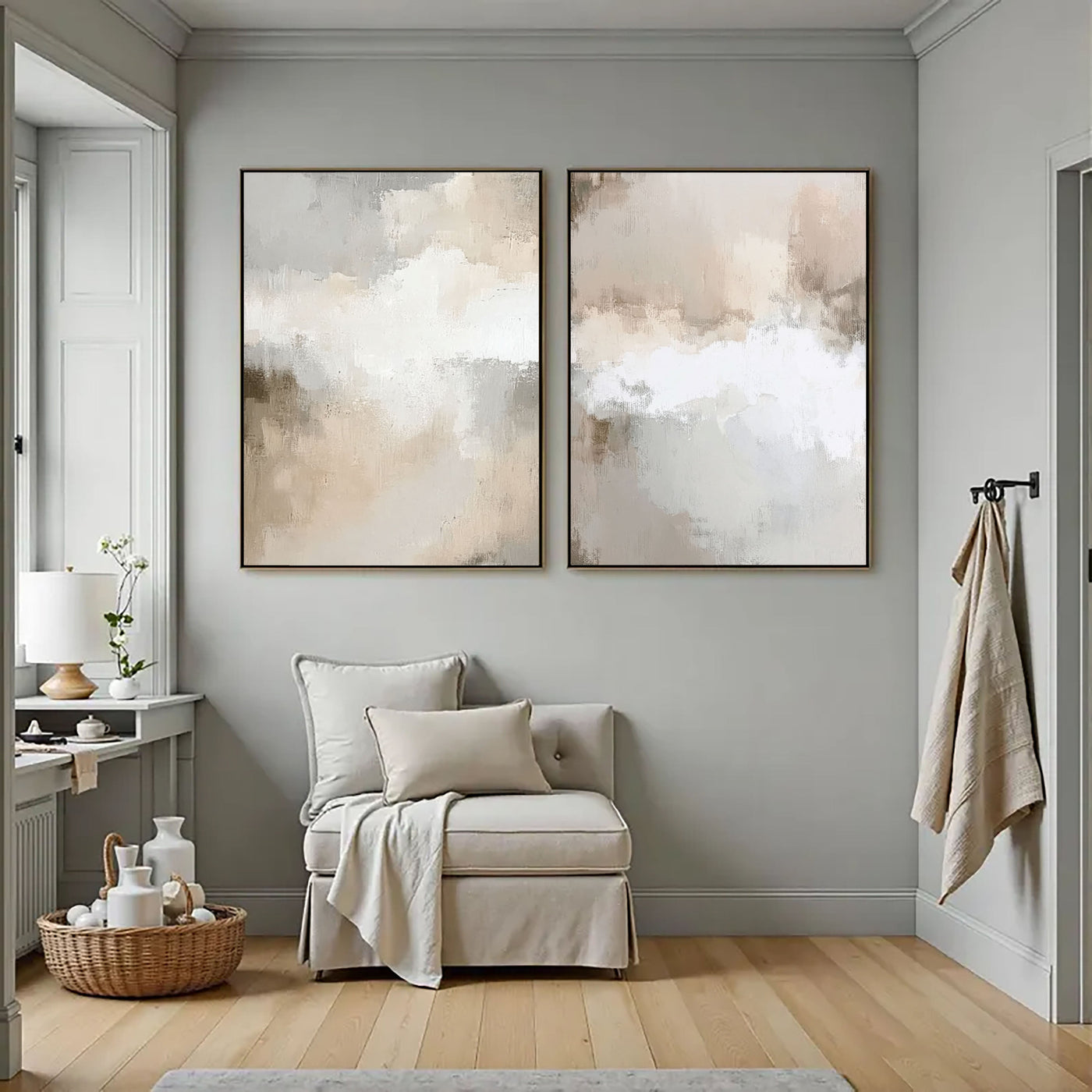 Ethereal Neutral Hues | Soft Clouds