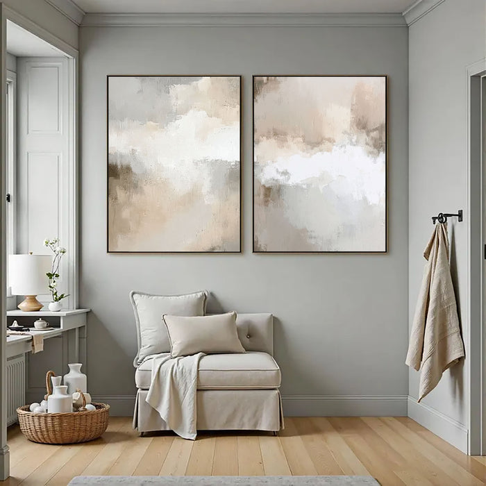 Ethereal Neutral Hues | Soft Clouds