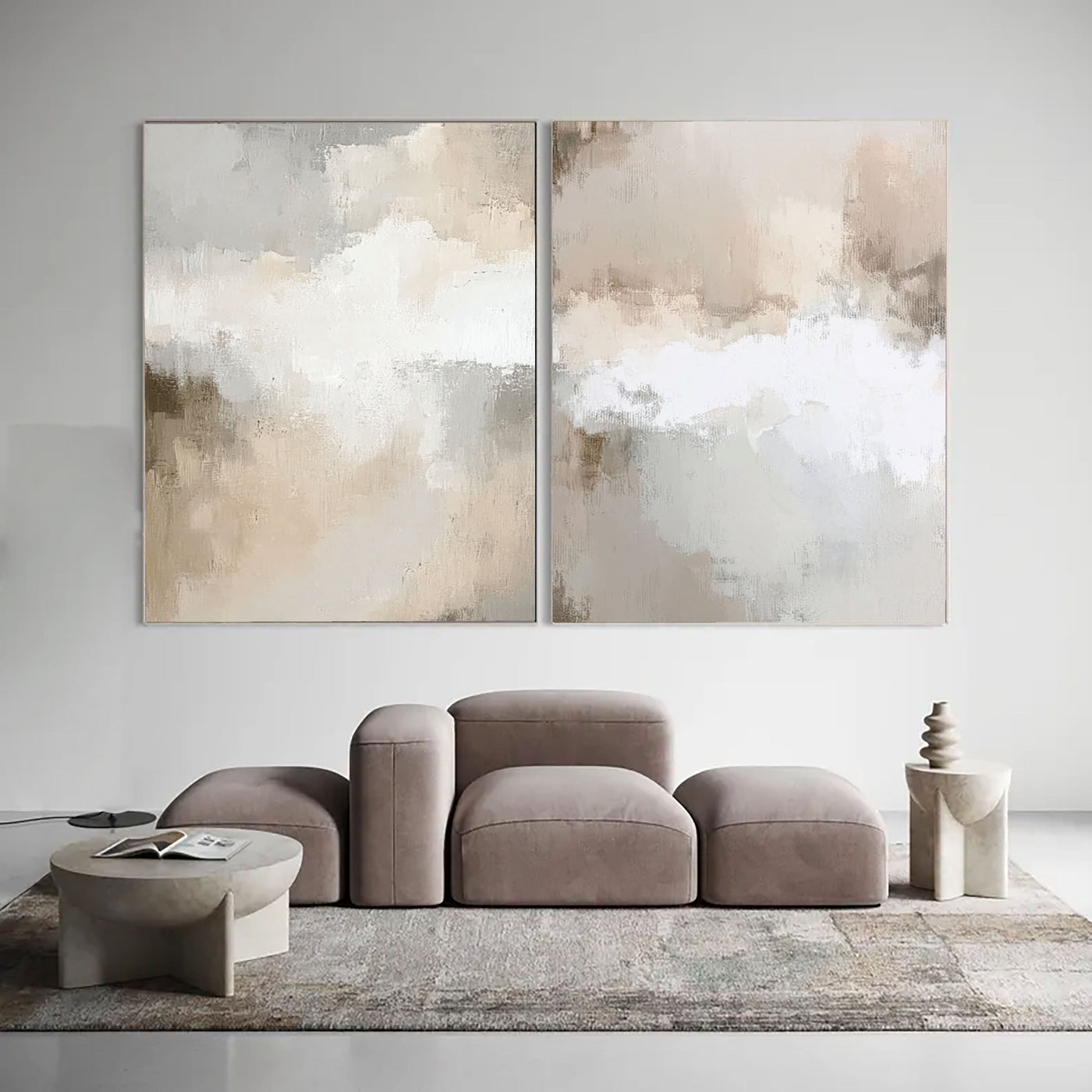Ethereal Neutral Hues | Soft Clouds