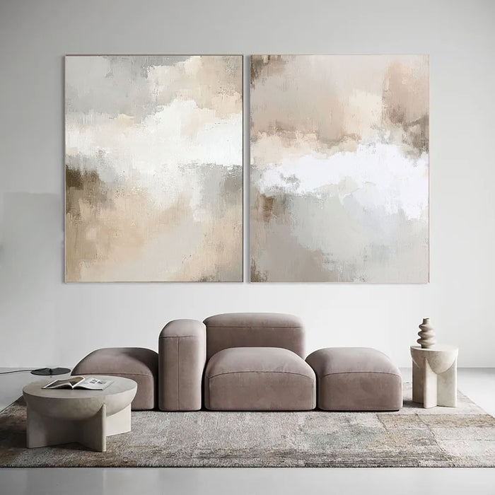 Ethereal Neutral Hues | Soft Clouds