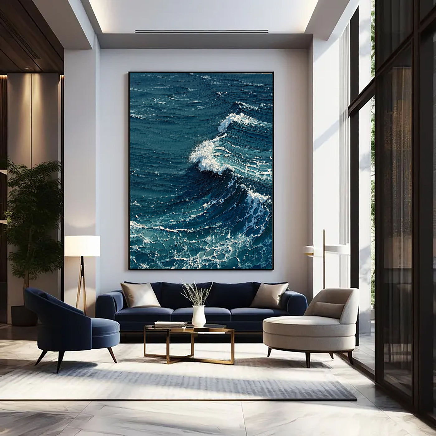 Ocean Wave Majesty | Deep Blue Surge