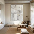 Textured Abstract Serenity | Grey Layers