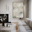 Serene Gestural Abstraction | Sage Hues