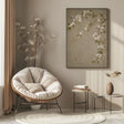 Textured Blossom Branches | Ivory Taupe