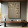 Textured Blossom Branches | Ivory Taupe