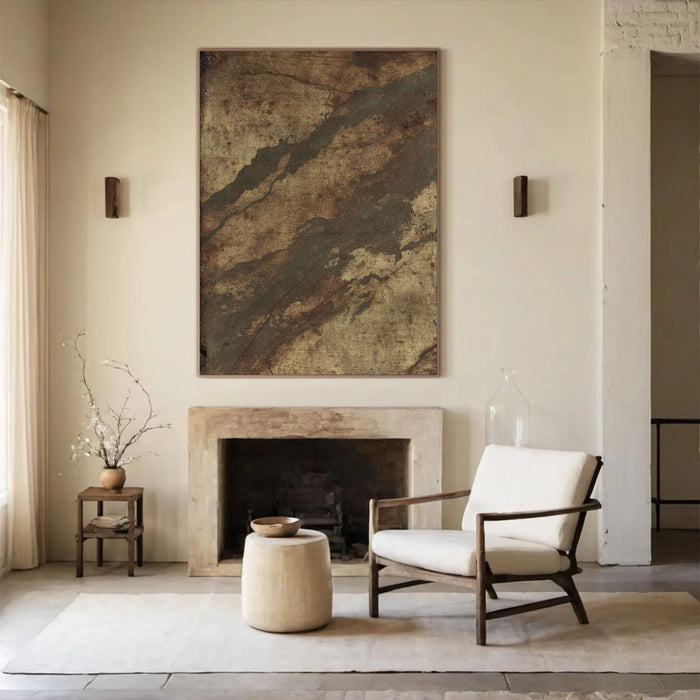 Textured Aged Patina | Bronze Sage