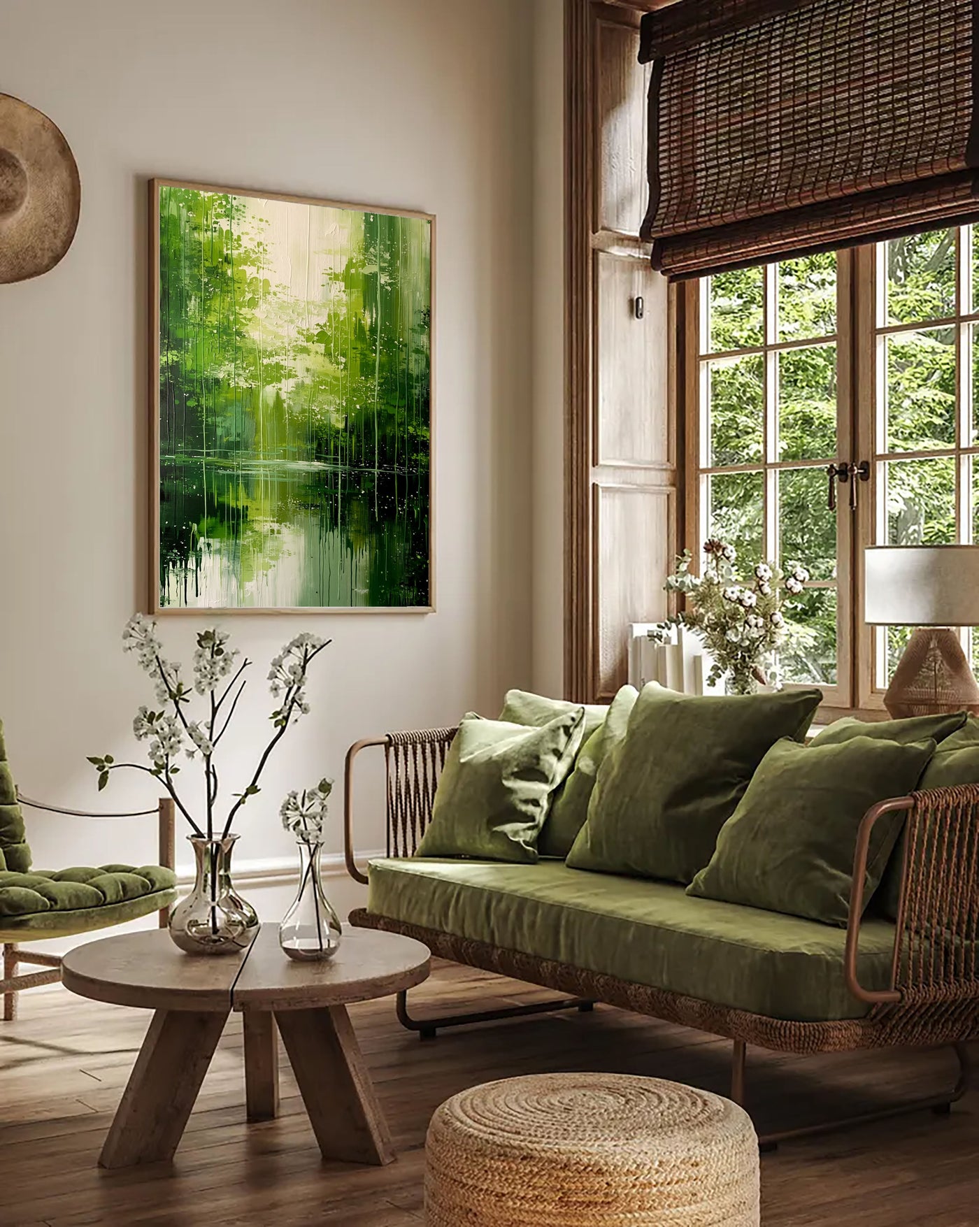 Lush Canopy Reflection | Emerald Waters