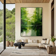 Lush Canopy Reflection | Emerald Waters