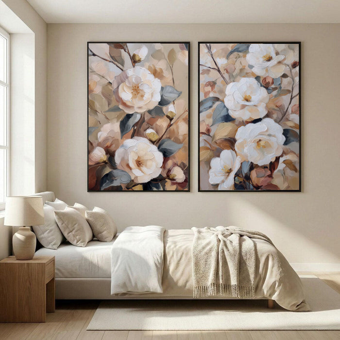 Elegant Floral Duo | Soft Blossoms