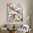 Sculpted Magnolia Grace | Cream Petal Bloom