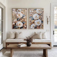 Elegant Floral Duo | Soft Blossoms