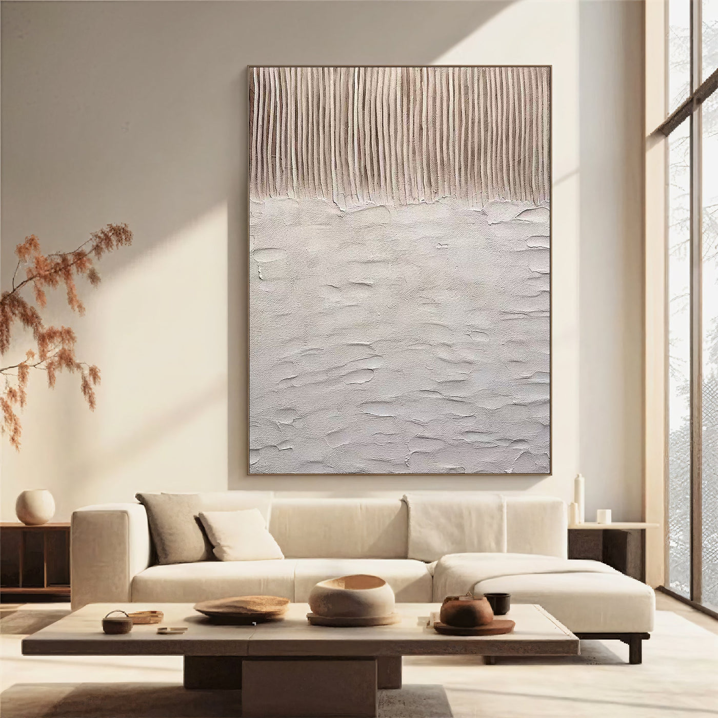 Textured Neutral Depth | Beige Textures