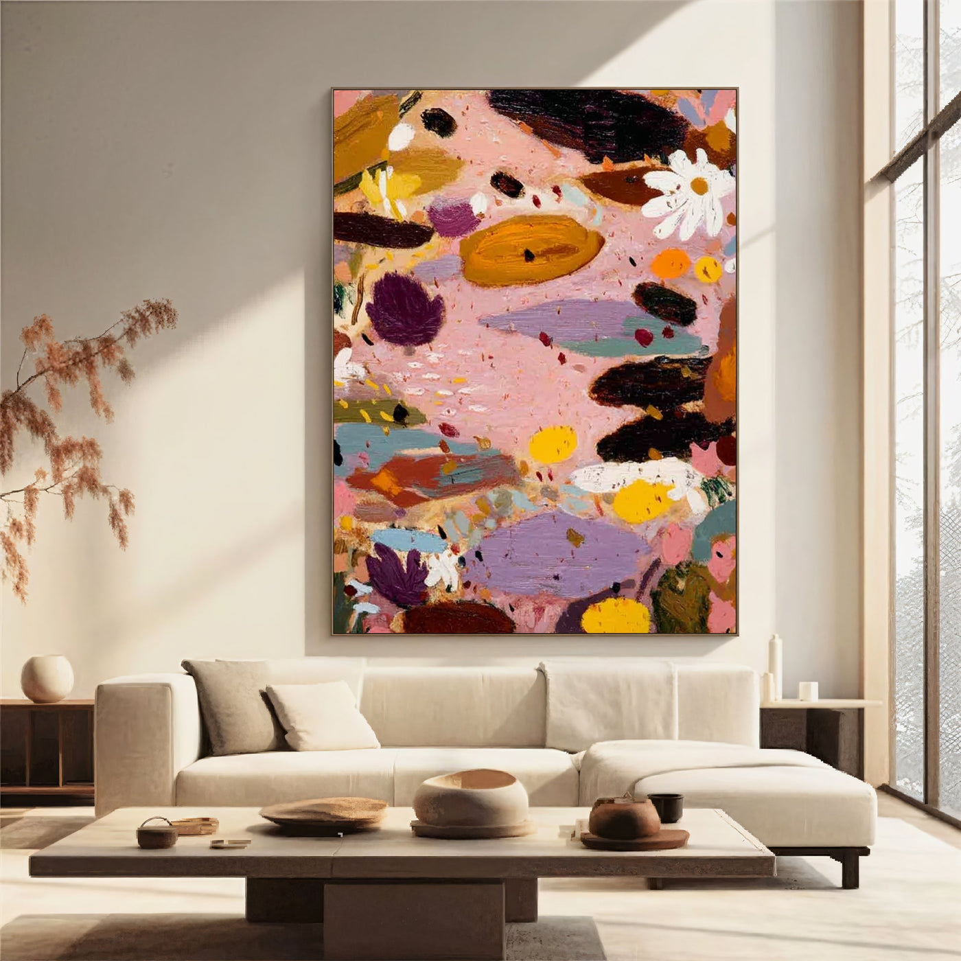Textured Pastel Florals | Vibrant Hues