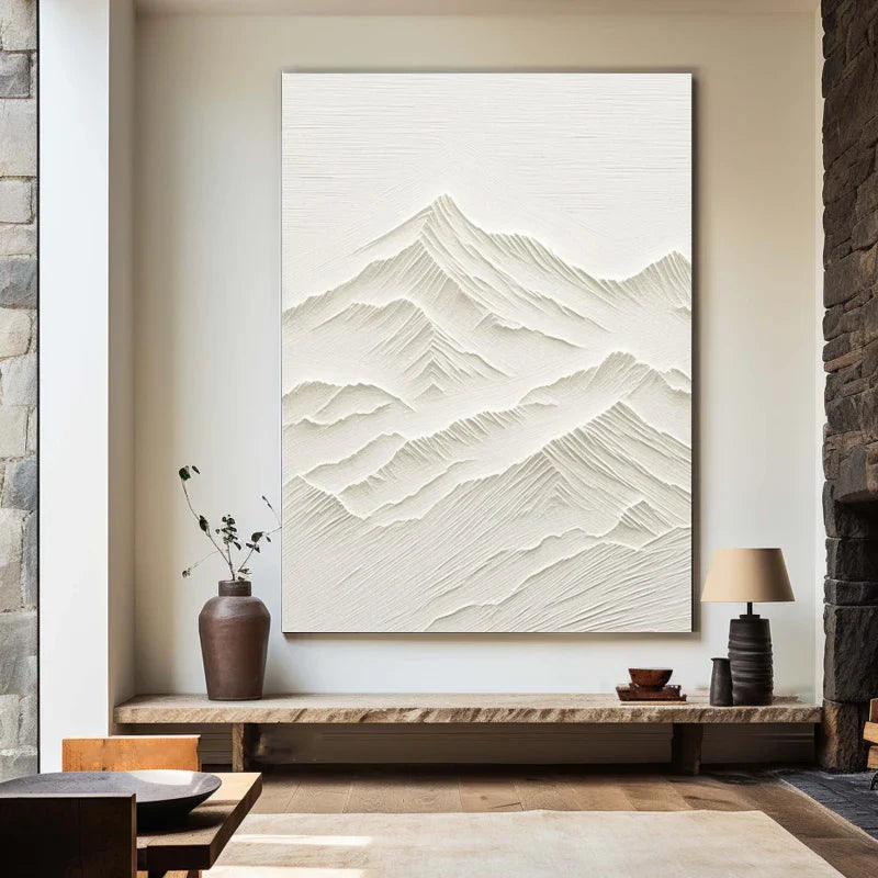 Mountain Textured Wall Art #MS004
