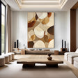 Textured Organic Harmony | Brown Beige