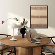 Textured Striped Serenity | Beige Fusion