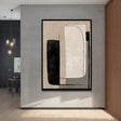 Minimalist Form Harmony | Black Beige