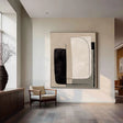 Minimalist Form Harmony | Black Beige