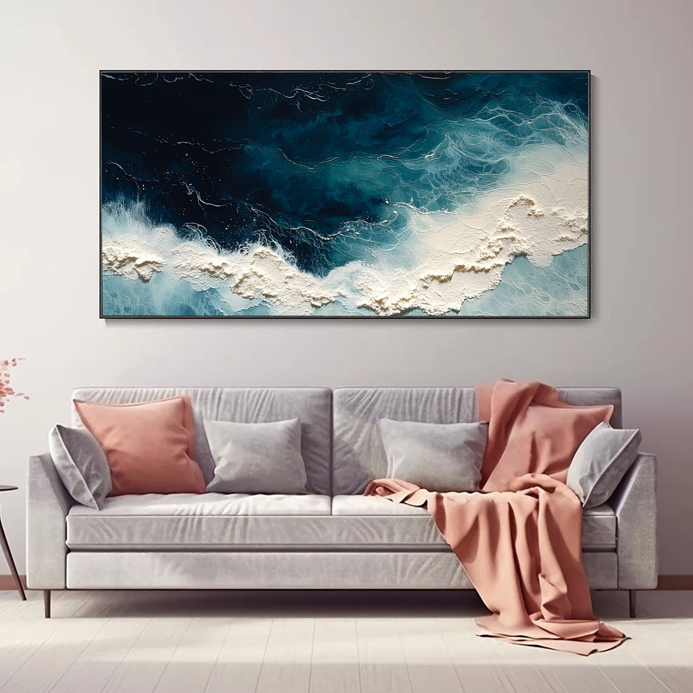 Oceanic Depth Motion | White Foam