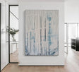 Textured Linear Flow | Blue Whisper