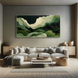 Layered Wave Harmony | Emerald Flow