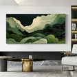 Layered Wave Harmony | Emerald Flow