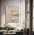 Textured Wavy Layers | Beige Fusion
