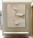 Textured Wavy Layers | Beige Fusion