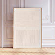 Textured Minimalist Dual | Ivory Panels