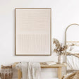 Textured Minimalist Dual | Ivory Panels