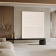 Textured Minimalist Dual | Ivory Panels