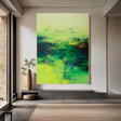Textured Verdigris Opulence | Green Citrine