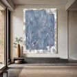 Textured Blue Frost | Silver Hues