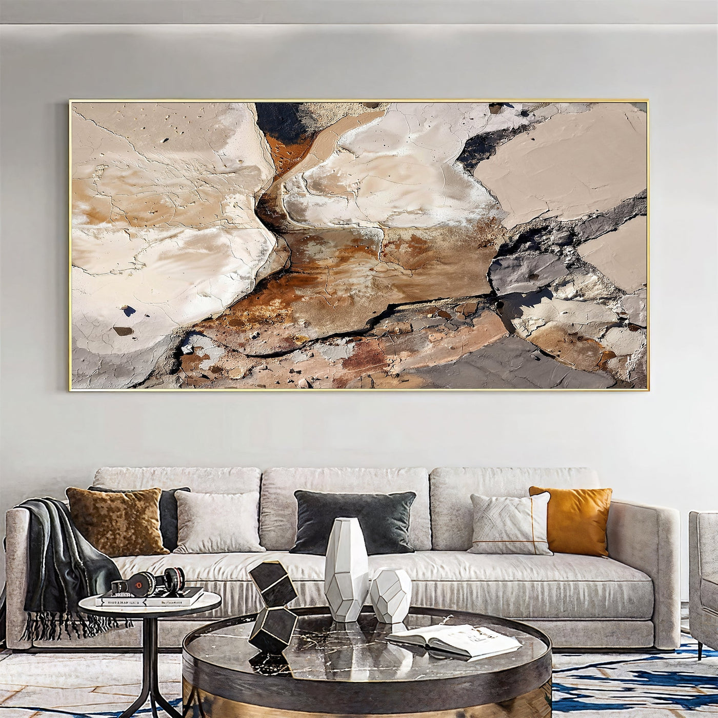 Textured Earthy Opulence | Neutral Blend