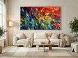Textured Feather Splendor | Vivid Hues