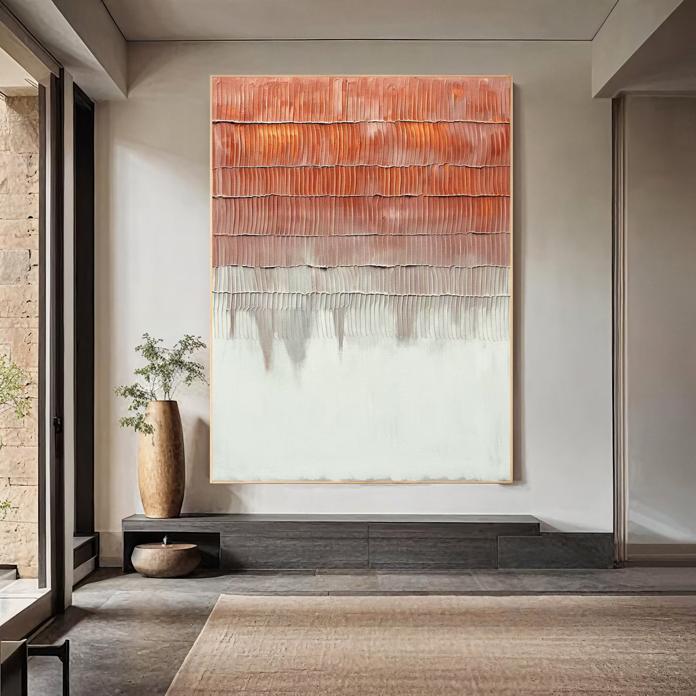 Textured Coral Sophistication | Blush Tones