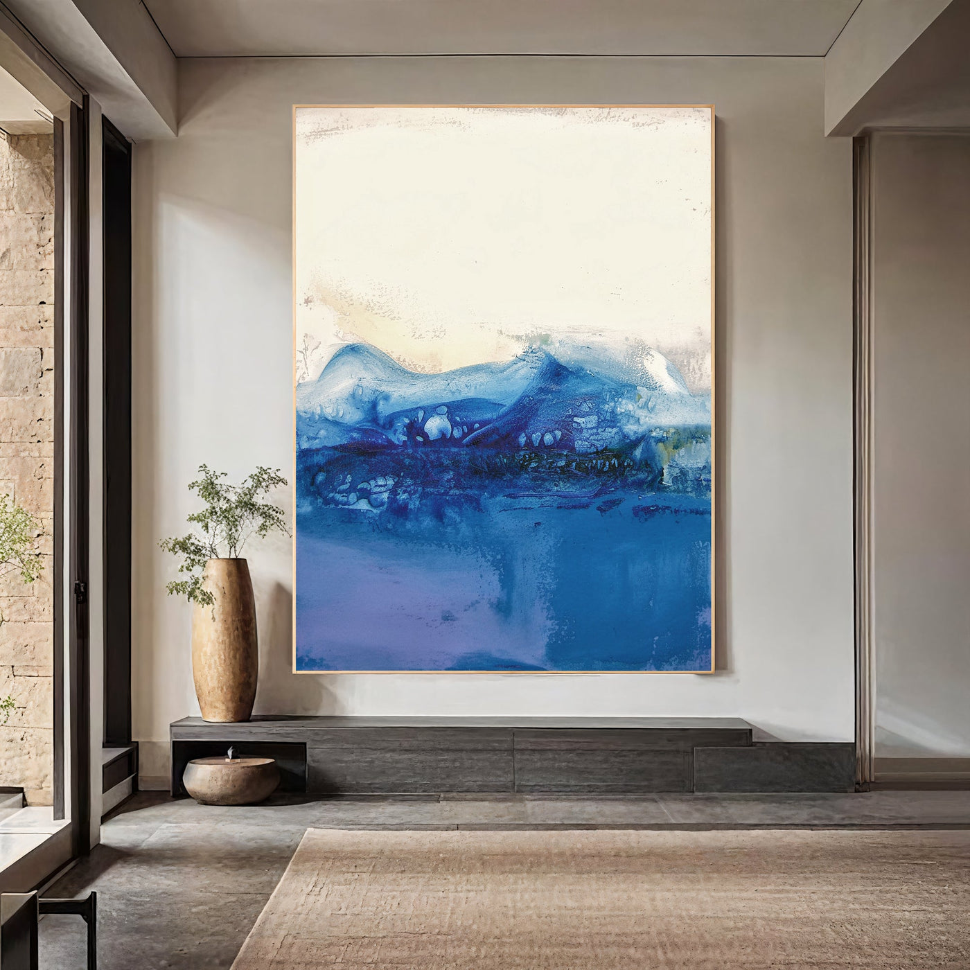 Textured Blue Rhythm | Tide Hues