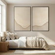 Minimalist Sand Dune | Beige Flow