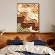 Textured Earthy Swirls | Neutral Flow