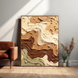 Textured Earthy Swirls | Neutral Flow