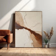 Textured Earthy Veins | Cream Umber