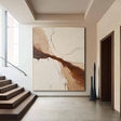 Textured Earthy Veins | Cream Umber