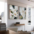 Textured Abstract Blooms | Soft Hues