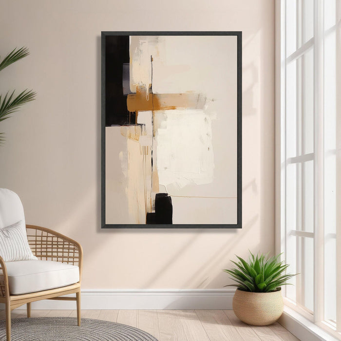 Textured Geometric Elegance | Neutral Blend