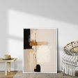 Textured Geometric Elegance | Neutral Blend