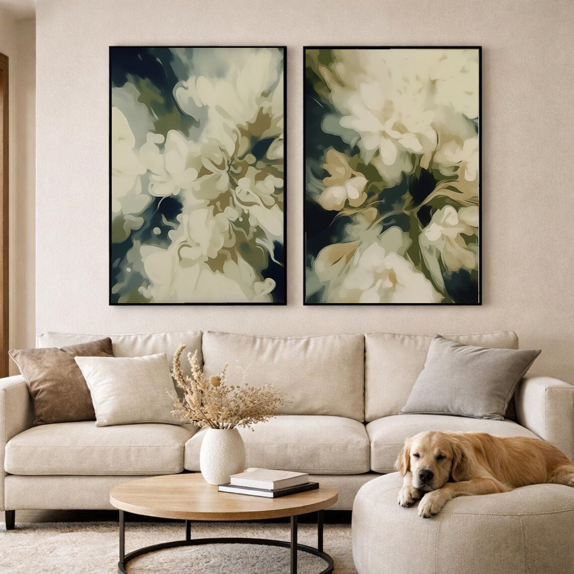 Ethereal Floral Fusion | Soft Tones
