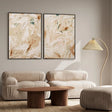 Earthy Brushstroke Harmony | Neutral Tones