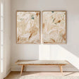 Earthy Brushstroke Harmony | Neutral Tones