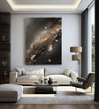Textured Metallic Veins | Noir Gold